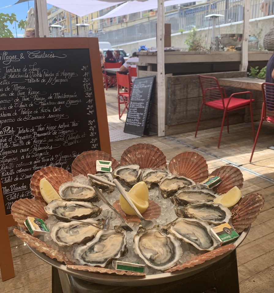 restaurant coquillages et crustacées Sète