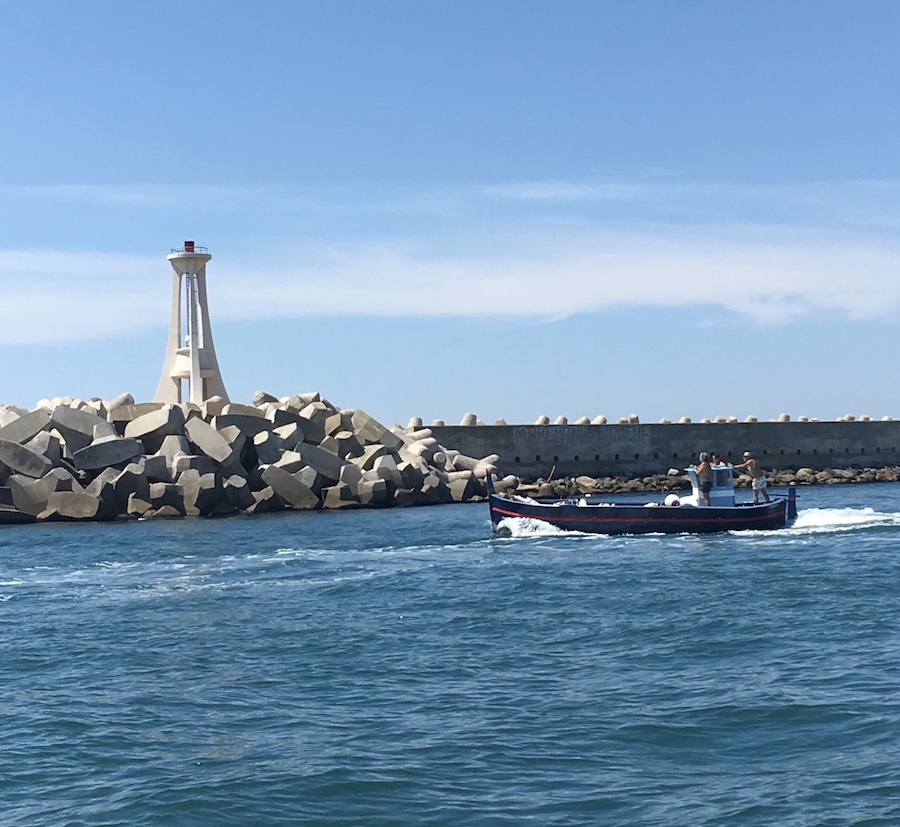 Sète sortie du port