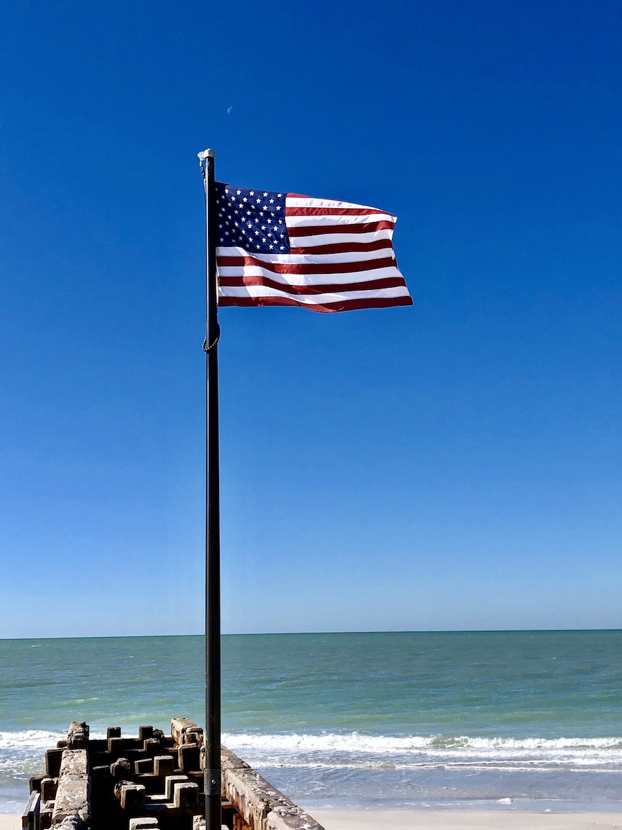 flag ouragan usa floride