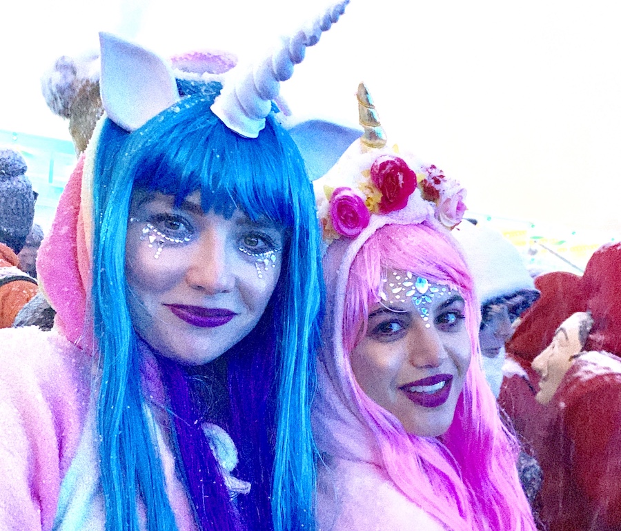 Tomorrowland Winter girls licorne unicorn