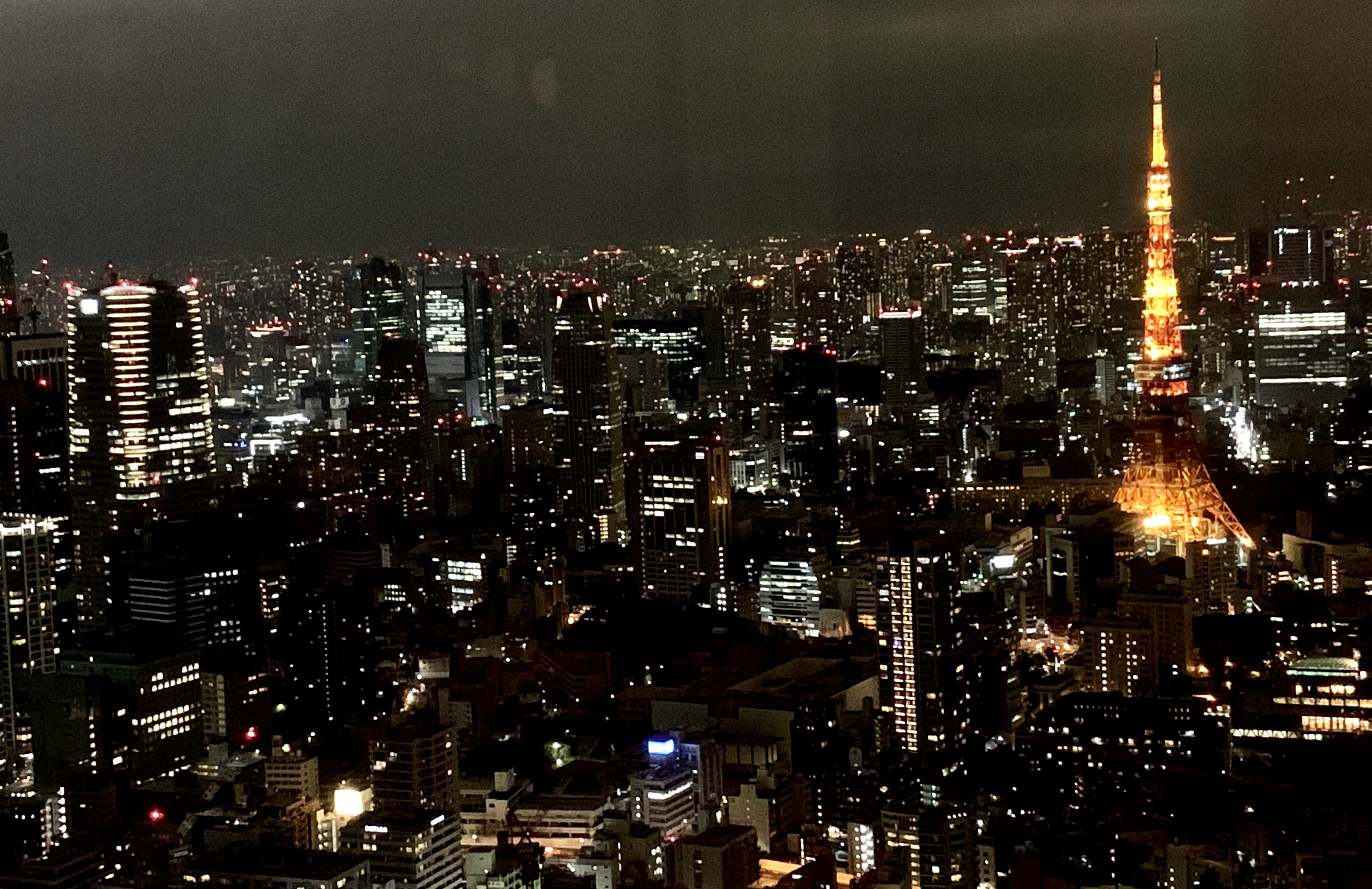 Tokyo vue The moon