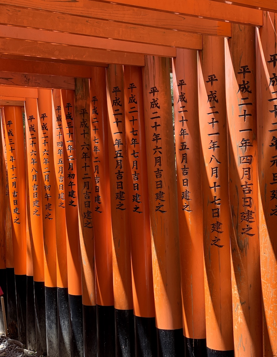 Kyoto Torii Japon 