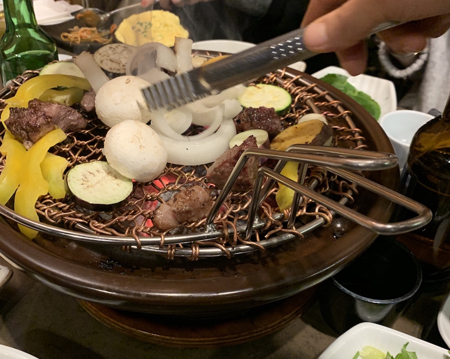 food Korea restaurant Séoul