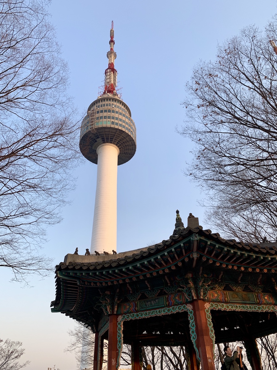 Tour Seoul vue Corée