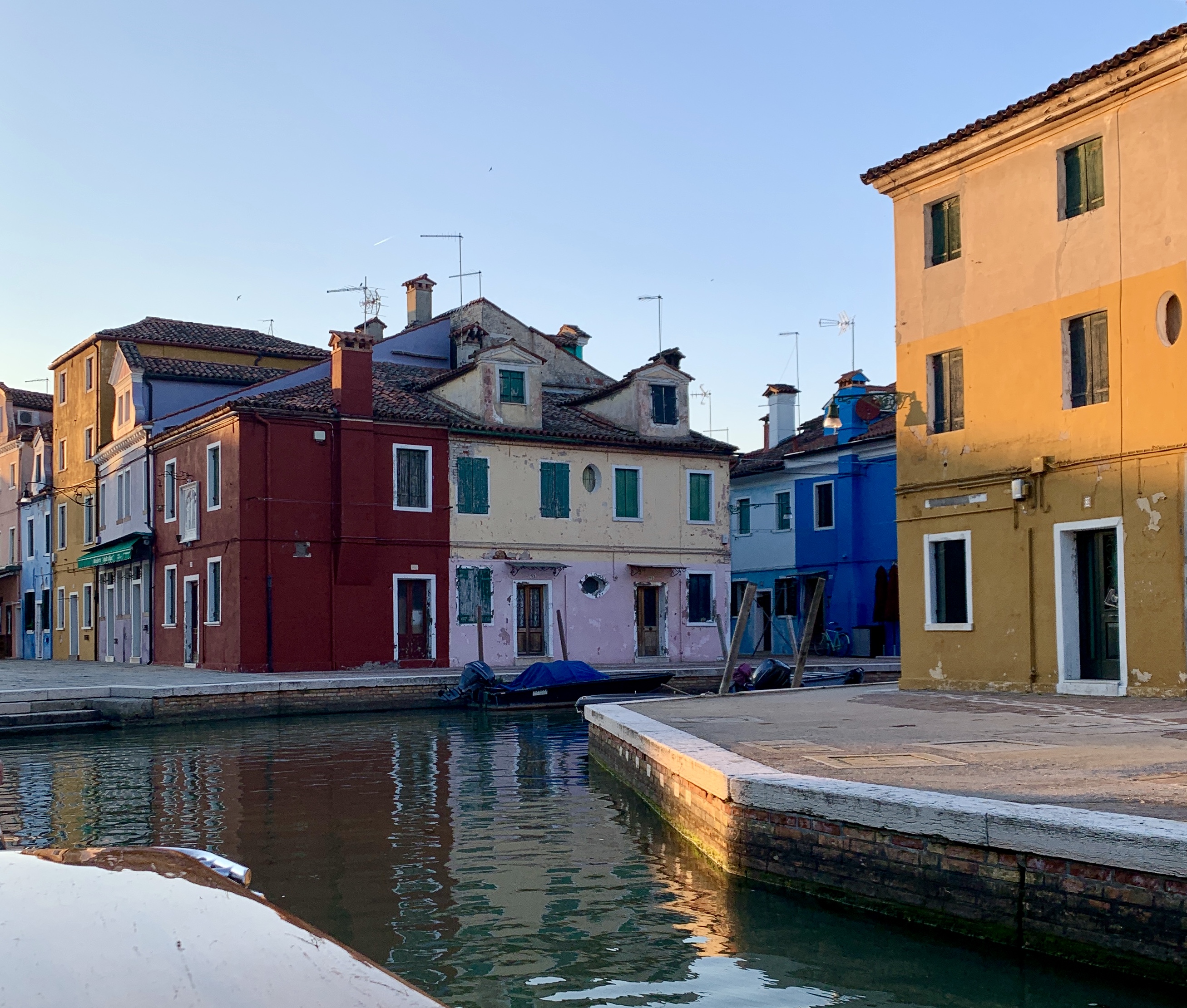 Burano façades couleurs