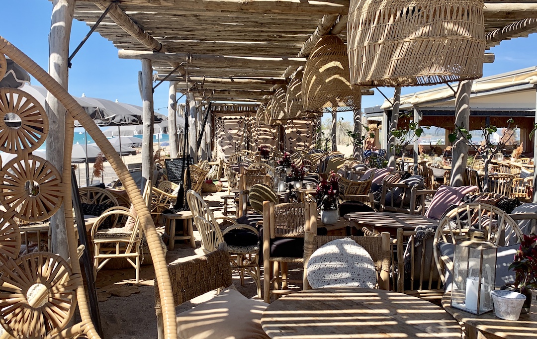 plage Bonaventure palavas Hérault déco