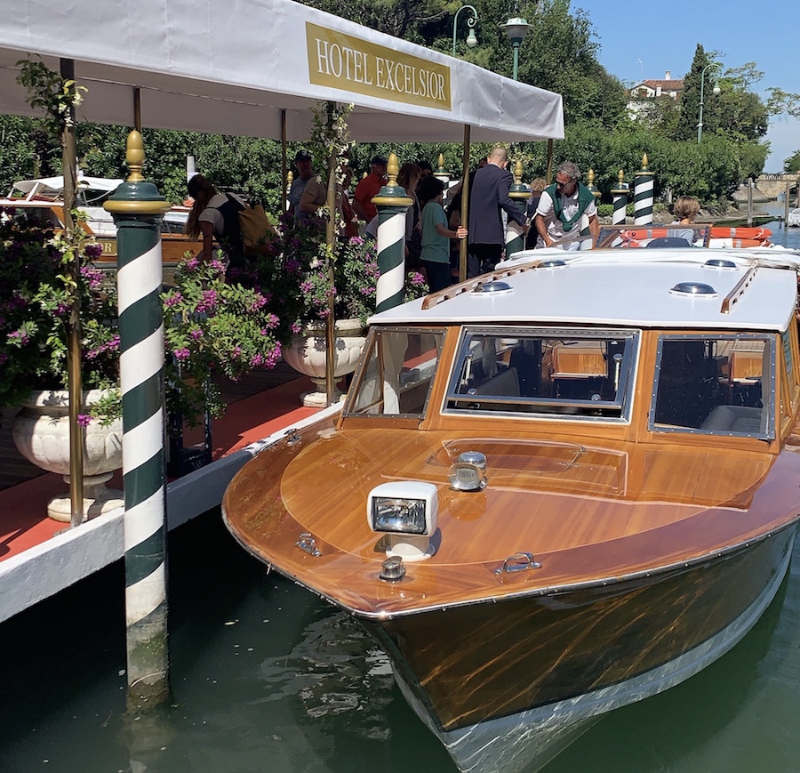 hotel excelsior Venise bateau