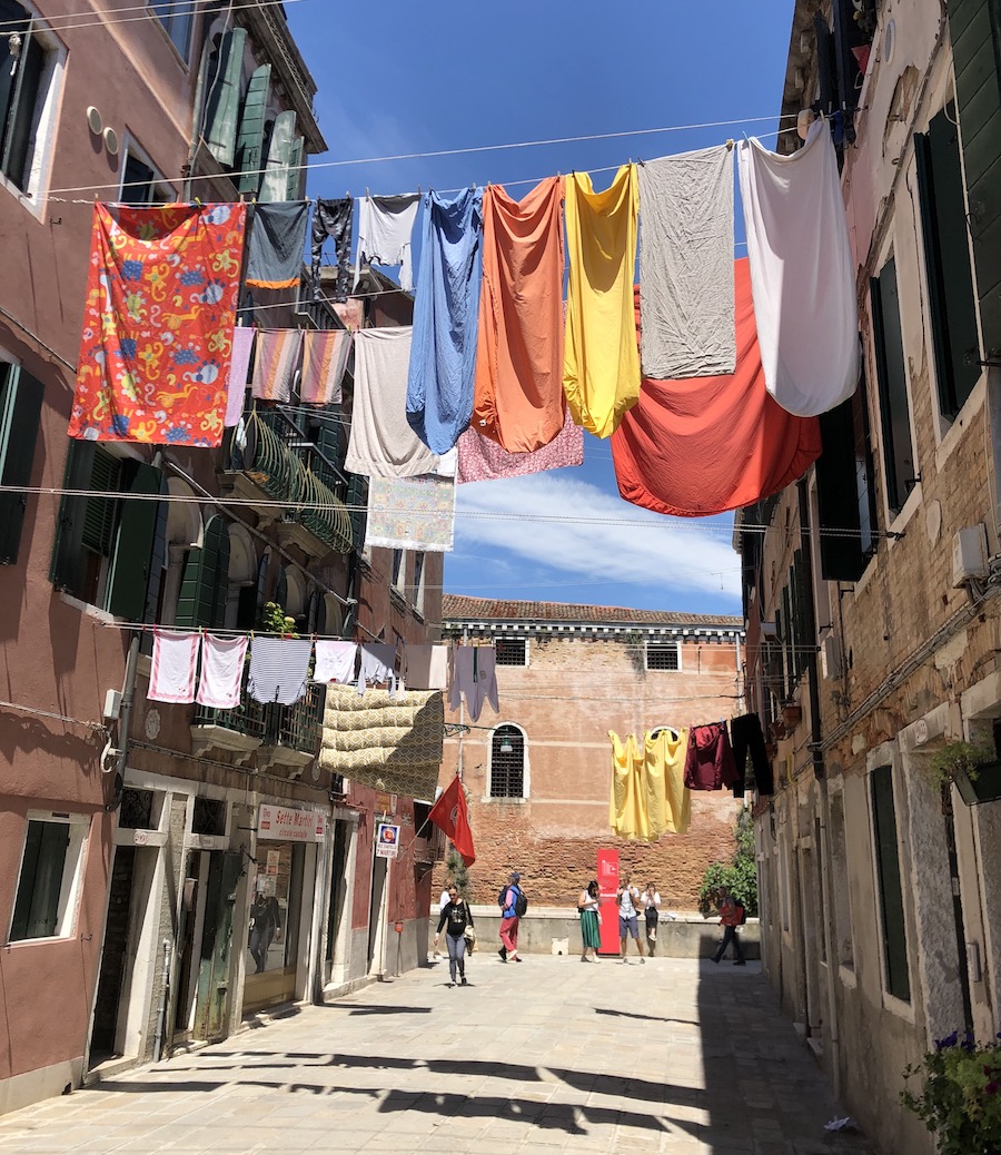 Venise linge couleurs