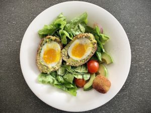 scotch egg recette falafel