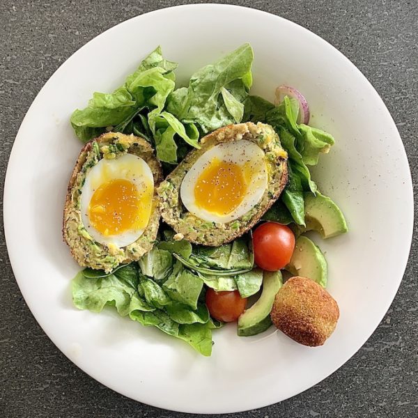 scotch egg recette falafel