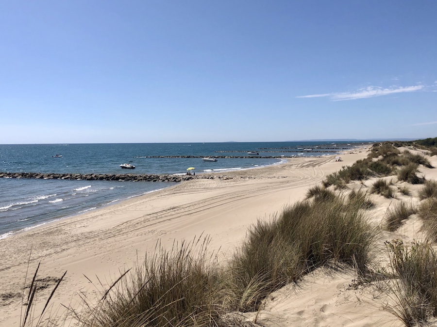 Camargue espace naturel plage