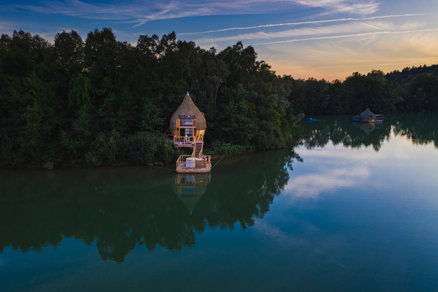 nuit insolite sur l'eau