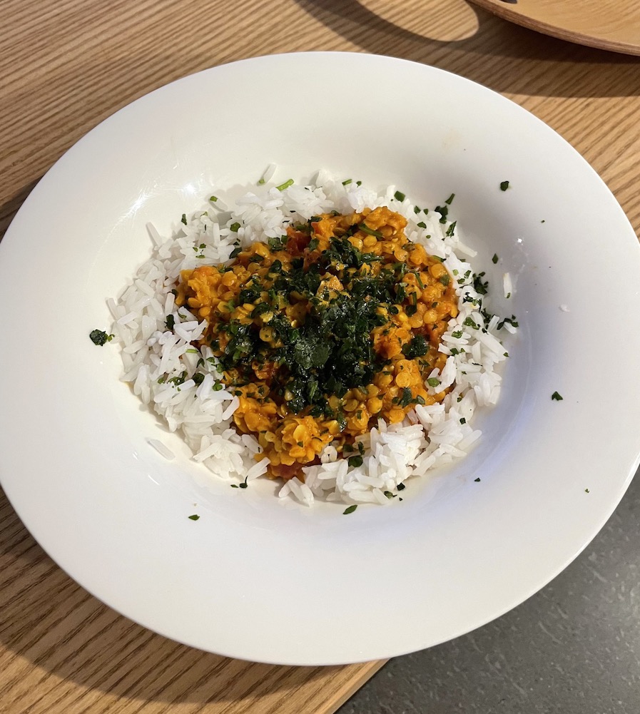 vegan food lentilles Inde 