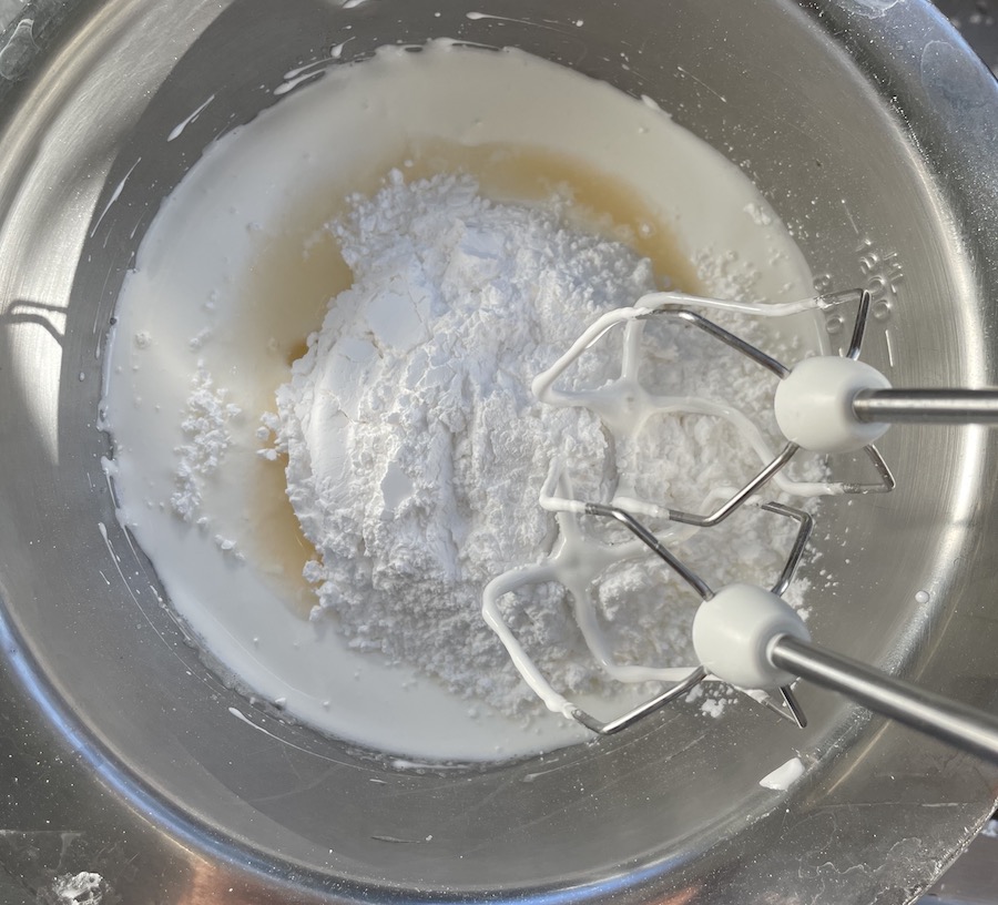 préparation meringue pavlova