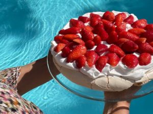 blog recette pavlova fraises
