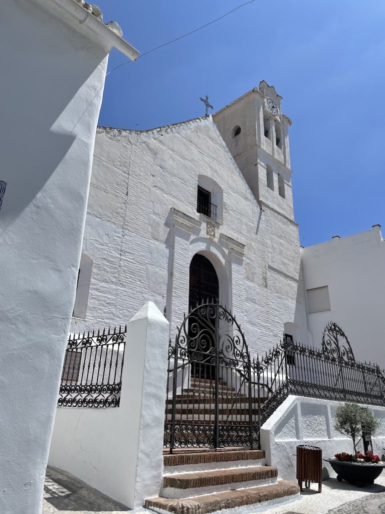 Espagne église blanche
