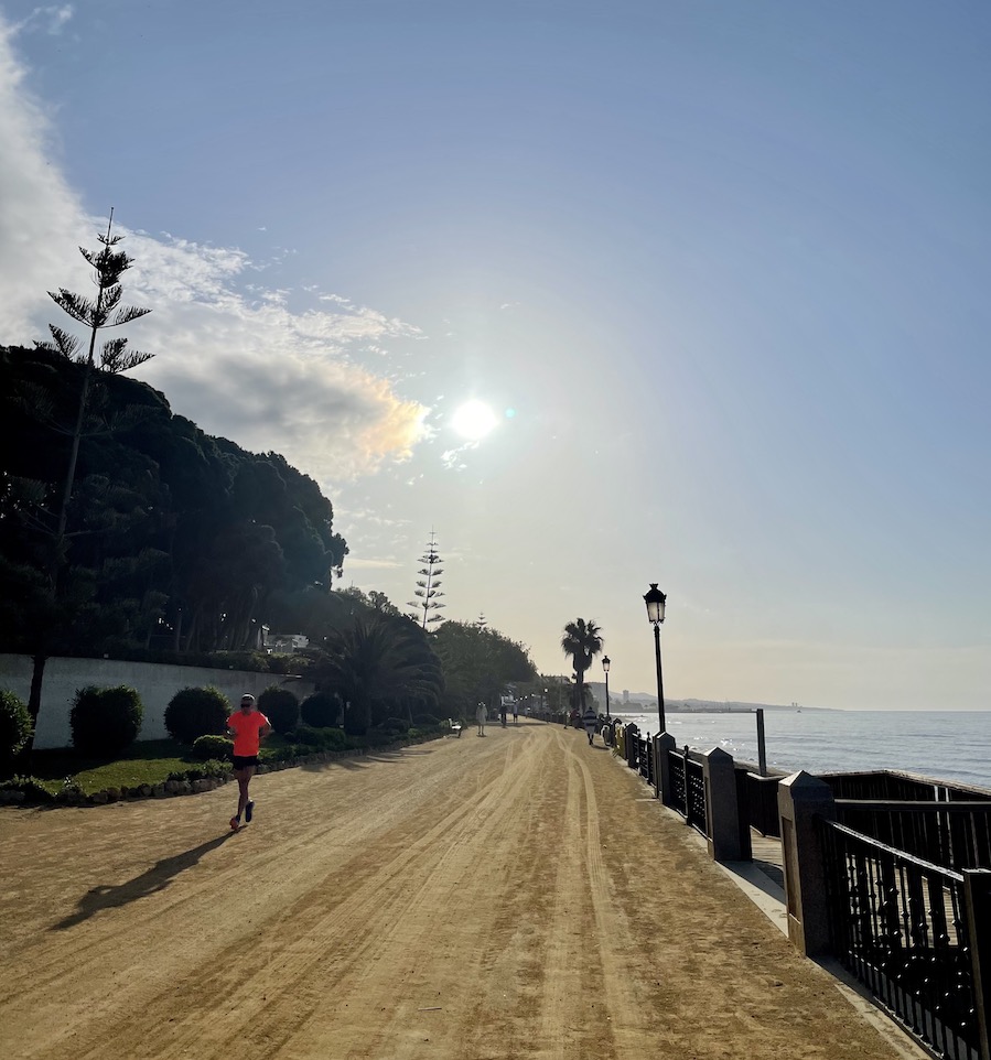 Marbella sport run paseo maritimo