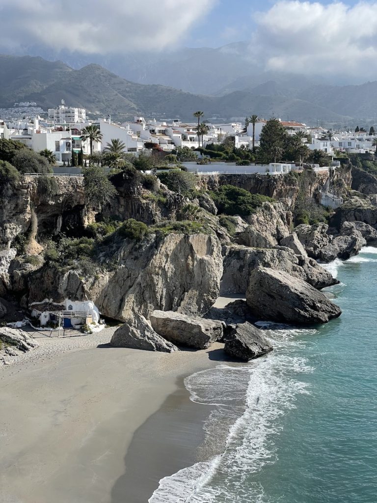 Nerja vue mer du balcon