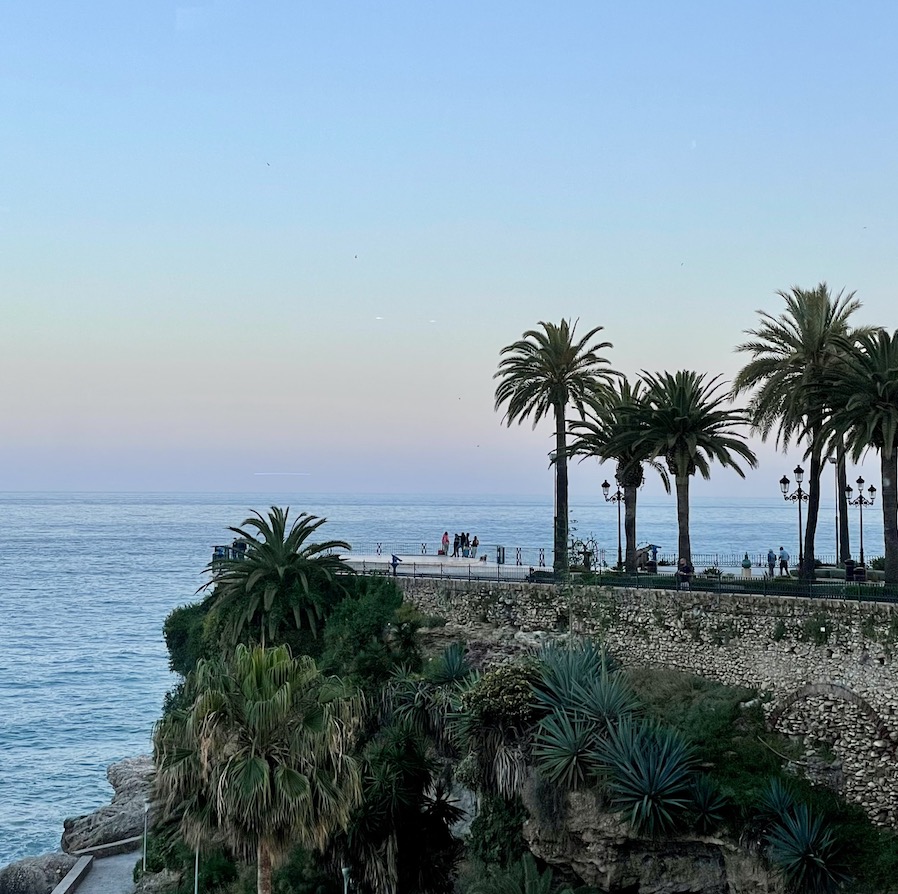 Nerja vue balcon