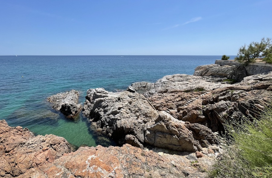 baignade Costa Brava rochers