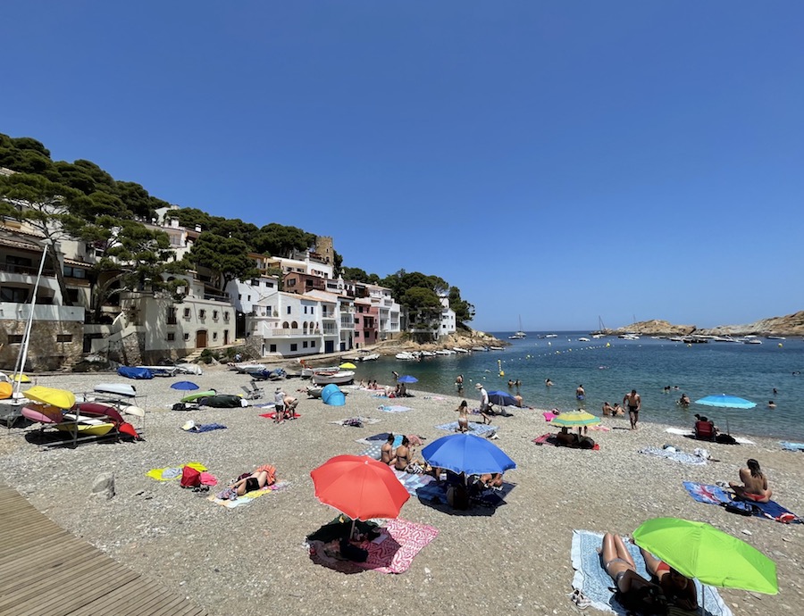 Sa Tuna matin plage été