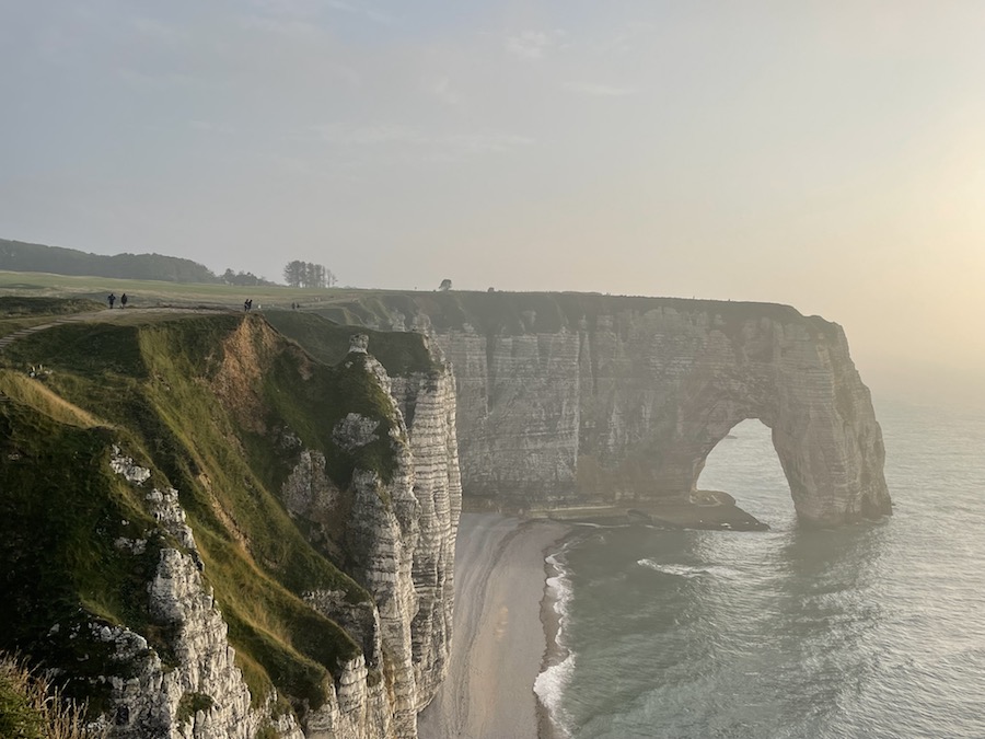 promenade weekend falaises Etretat