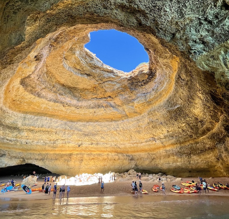 Portugal voyage benagil cave