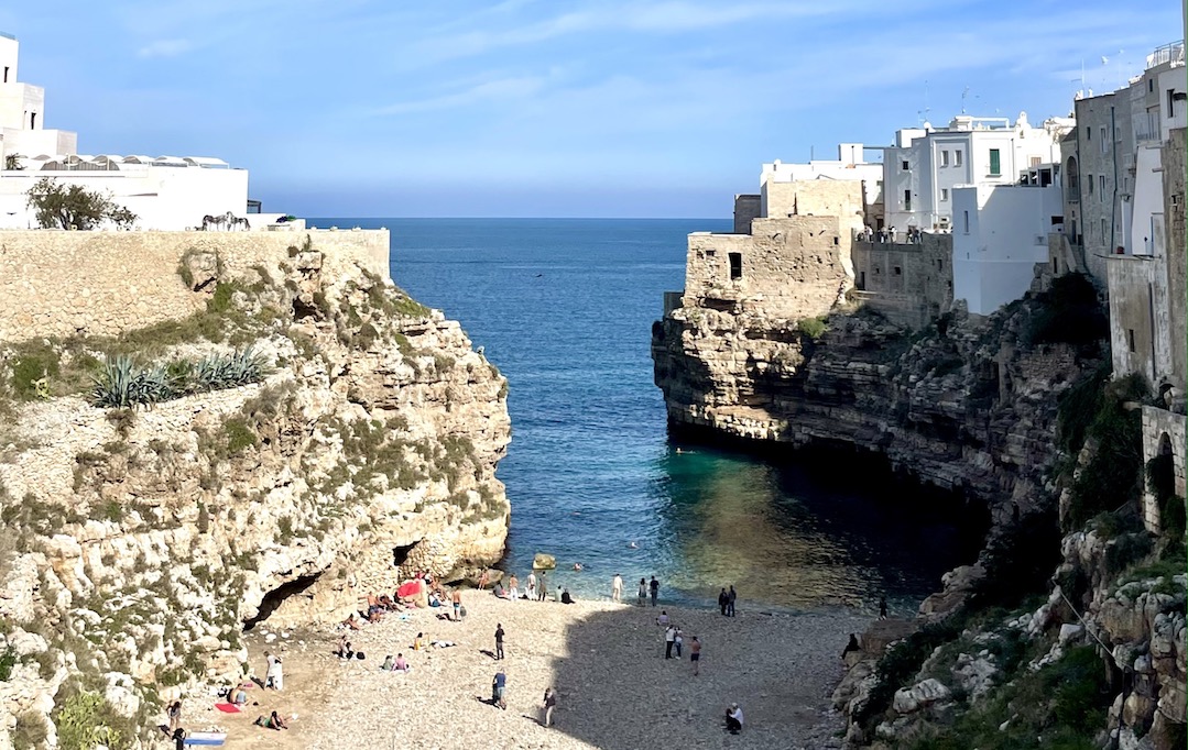 vacances Italie Polignano Puglia