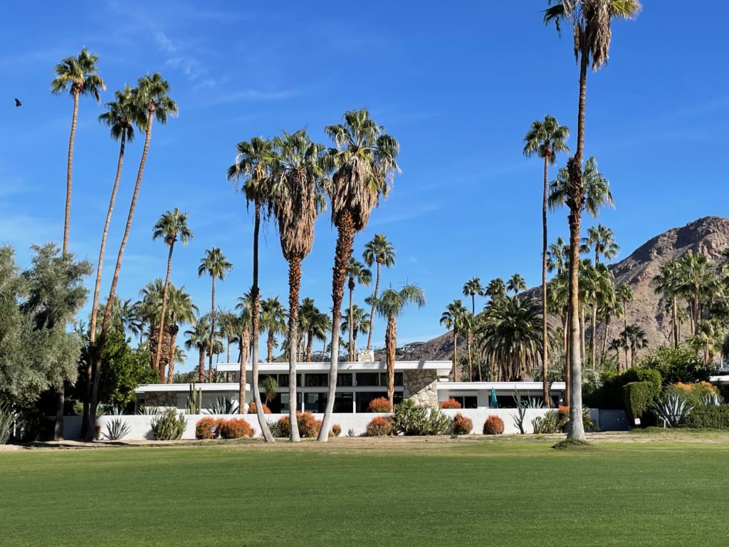 maison Californie voyage Palm Springs