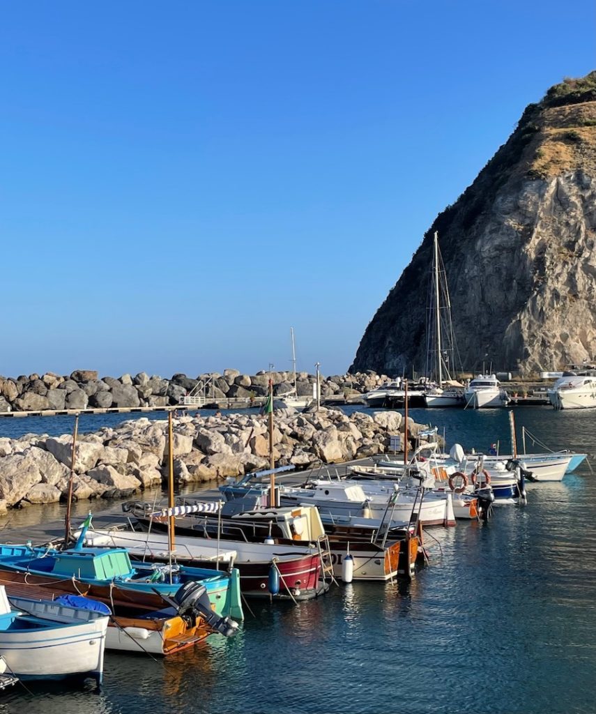 navette port Sant'Angelo bateaux