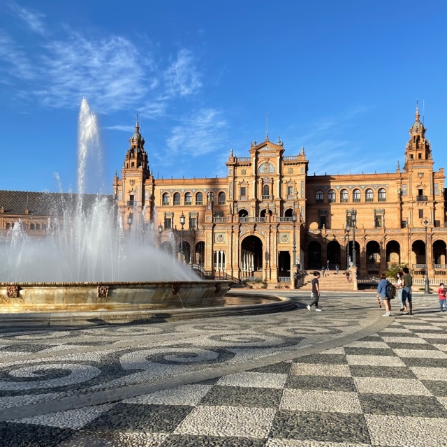 Séville place d'Espagne 