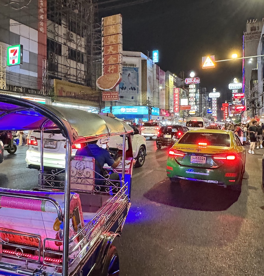 Bangkok chinatown tutuk