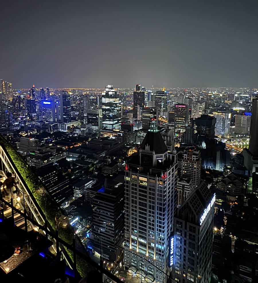 Vertigo rooftop hotel Bangkok