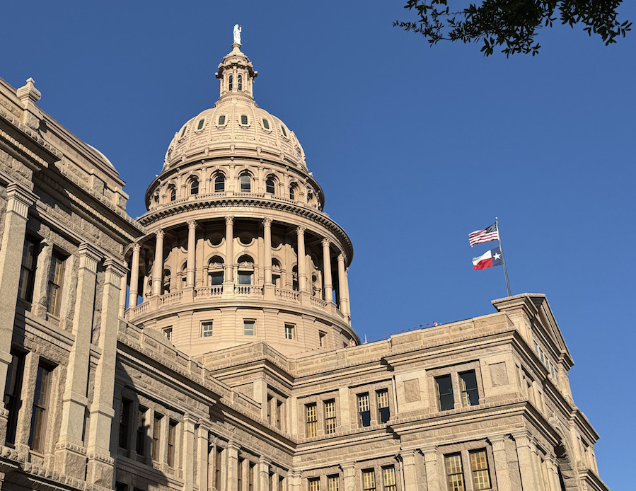 Texas Austin Capitole voyage