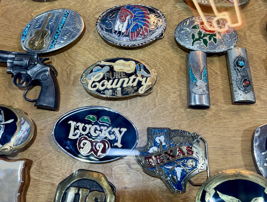 Texas cowboys ceinturons