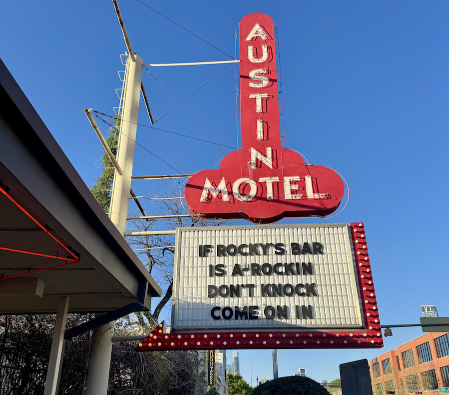 Texas Austin motel travel